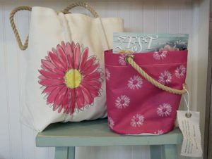 Flowers by Hoboken Gifts Flowers by Hoboken – cute summer tote, beach bag, bags for her, gift shop, Maine gift shop
